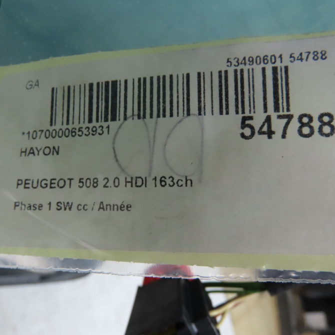 Hayon occasion PEUGEOT 508 Phase 1 04-1995->04-1999 2.0 HDI 163ch 1611343280 4