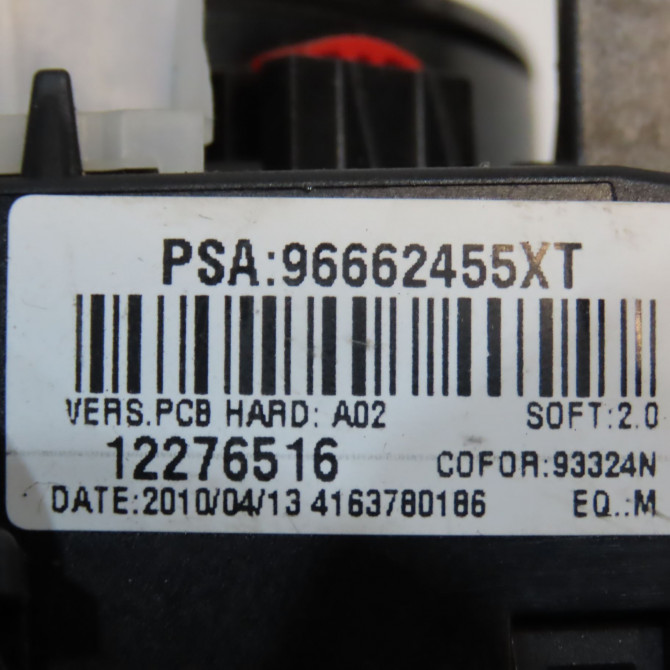 Bloc commodos occasion CITROEN BERLINGO II Phase 1 05-2008->01-2012 1.6 HDI 16v 75ch 5