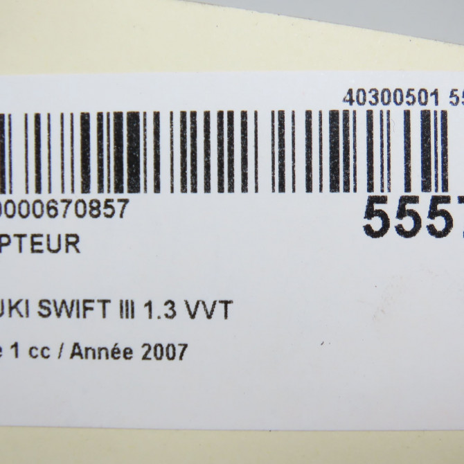 Compteur occasion SUZUKI SWIFT III Phase 1 03-2005->09-2011 1.3 VVT 3410062JA0 7