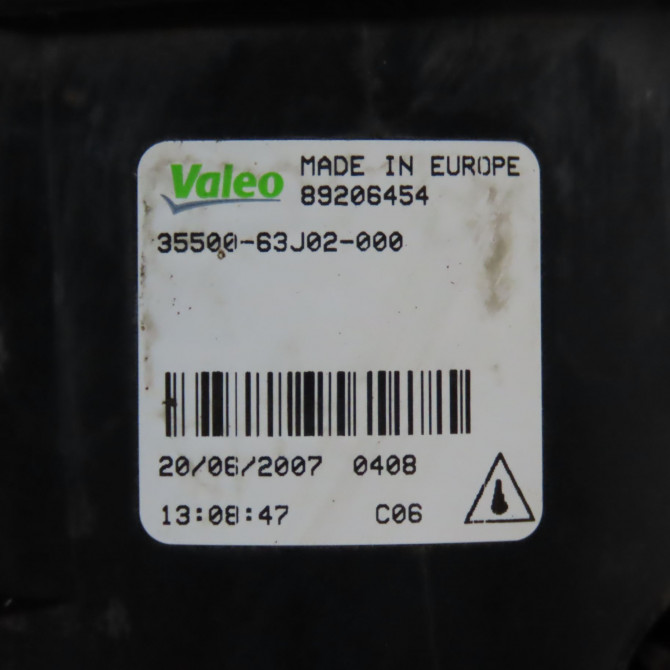 Phare antibrouillard avant droit occasion SUZUKI SWIFT III Phase 1 03-2005->09-2011 1.3 VVT 3550062J02 4