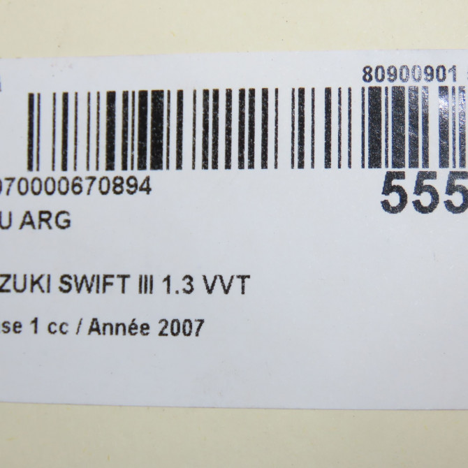 Feu arrière gauche occasion SUZUKI SWIFT III Phase 1 03-2005->09-2011 1.3 VVT 3567063J00 5