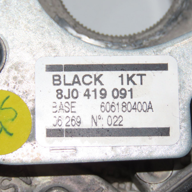 Volant de direction occasion AUDI TT II Phase 1 09-2006->04-2010 2.0 TFSi 200ch 8J04190911KT 3