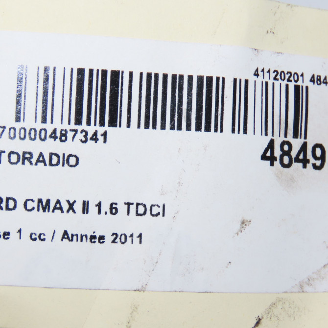Autoradio occasion FORD CMAX II Phase 1 09-2010->09-2015 1.6 TDCI 115ch 2277323 6