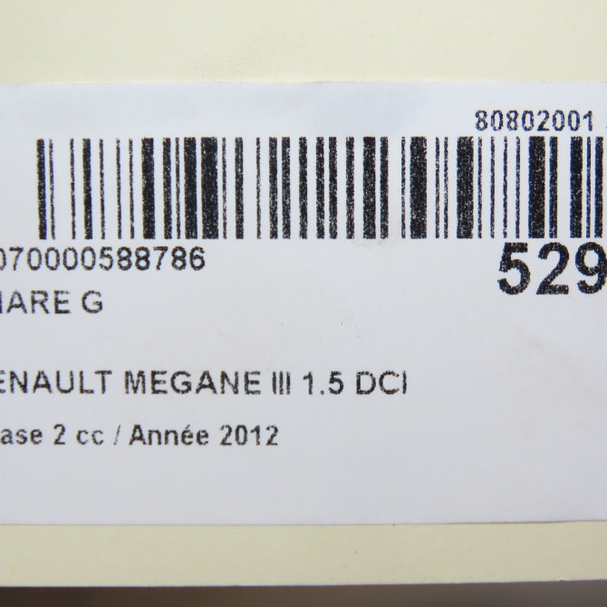 Phare gauche occasion RENAULT MEGANE III Phase 2 01-2012->06-2014 1.5 DCI 110ch 260609764R 6
