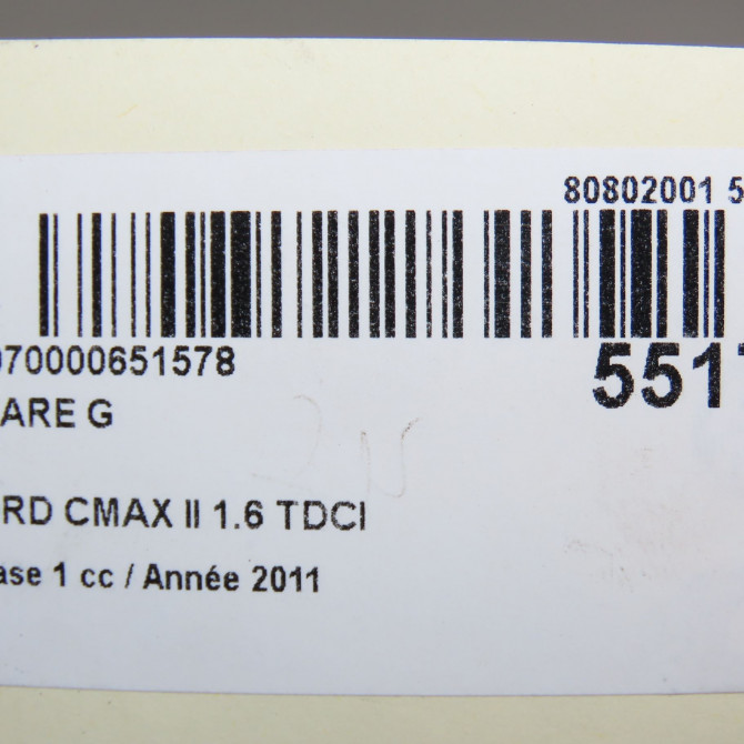 Phare gauche occasion FORD CMAX II Phase 1 09-2010->09-2015 1.6 TDCI 115ch 1787130 6