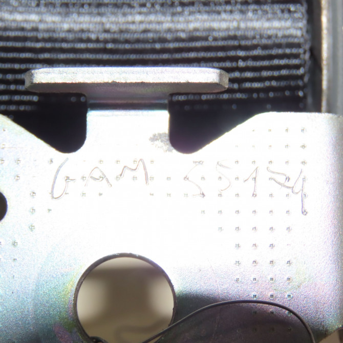 Ceinture arrière droite occasion FORD CMAX II Phase 1 09-2010->09-2015 1.6 TDCI 115ch 1917299 4