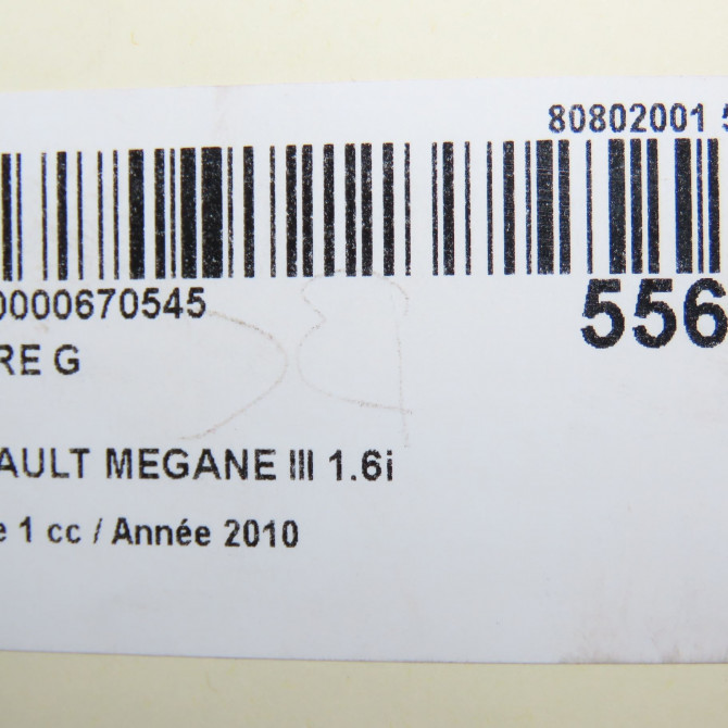 Phare gauche occasion RENAULT MEGANE III Phase 1 11-2008->01-2012 1.6i 16v 110ch 260609764R 7
