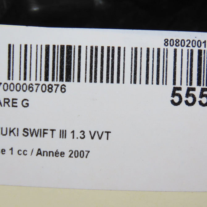 Phare gauche occasion SUZUKI SWIFT III Phase 1 03-2005->09-2011 1.3 VVT 3532062J11 6