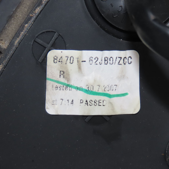 Retroviseur exterieur electrique droit occasion SUZUKI SWIFT III Phase 1 03-2005->09-2011 1.3 VVT 8470162JB0ZCD 6