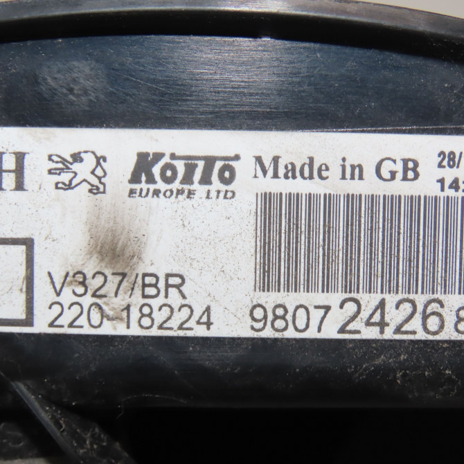 Feu arrière droit occasion PEUGEOT 508 phase 2 06-2014->... 2.0 BlueHDI 180ch 9807242680 4