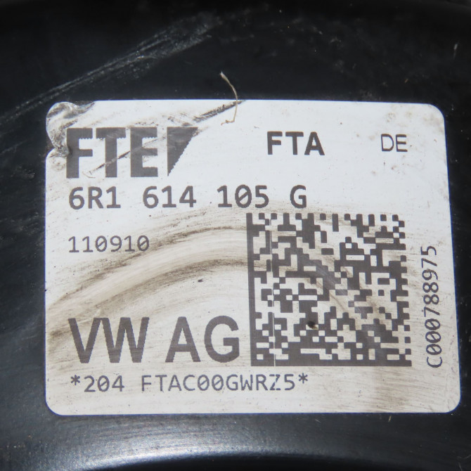 Servo-frein occasion VOLKSWAGEN POLO V POLO V Phase 1 2009-09-01->2014-05-31 1.6 TDI 90 6R1614106C 4