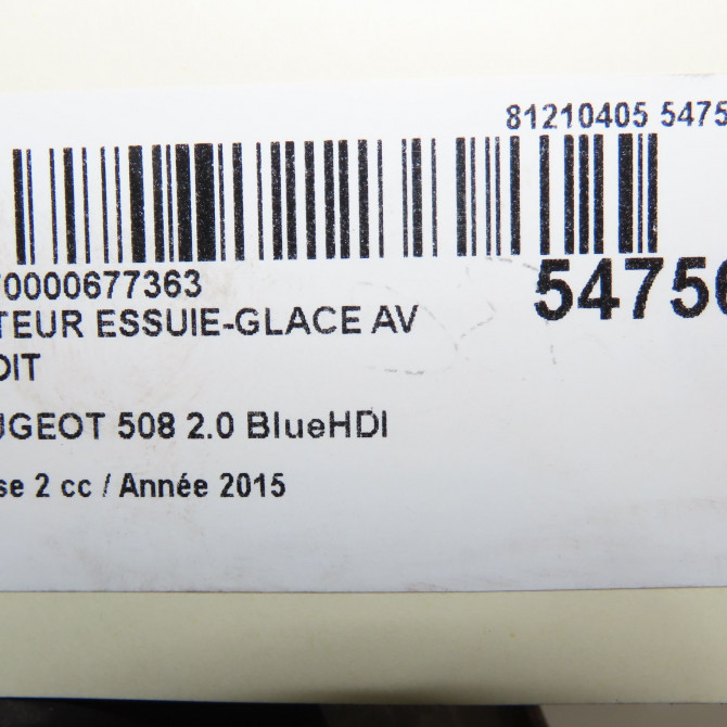 occasion PEUGEOT 508 phase 2 06-2014->... 2.0 BlueHDI 180ch 6