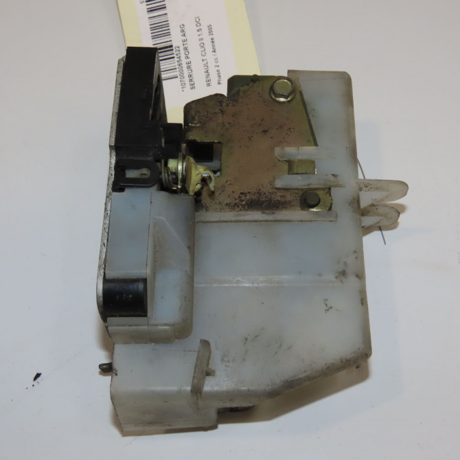 Serrure porte arg occasion RENAULT CLIO II Phase 2 06-2001->07-2006 1.5 DCI 65ch 8200350436 2