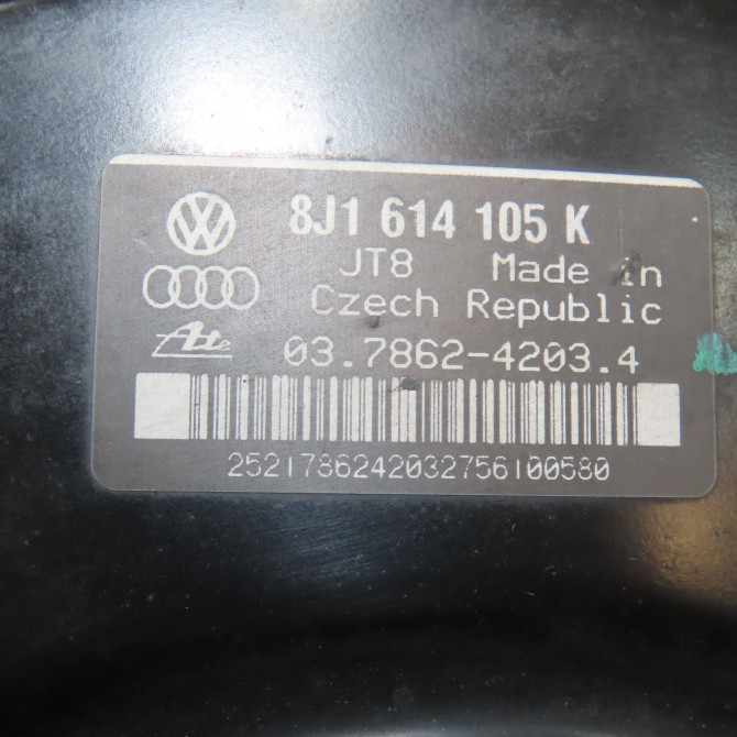 Servo-frein occasion AUDI TT II Phase 1 09-2006->04-2010 2.0 TFSi 200ch 8J1612107C 3