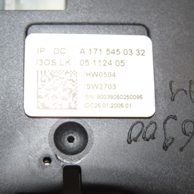 Commande clignotant occasion MERCEDES CLASSE SLK II Phase 1 03-2004->04-2008 200K 163ch 1715402245 4