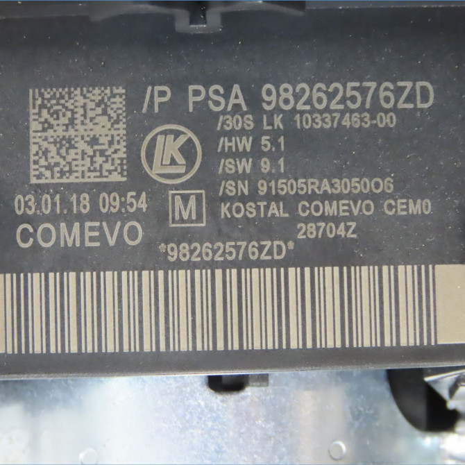 Bloc commodos occasion CITROEN 146 Phase 1 04-1995->04-1999 2.0 BLUEHDI 180ch 98312525ZD 5