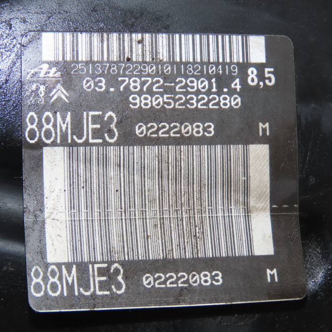 Servo-frein occasion CITROEN 146 Phase 1 04-1995->04-1999 2.0 BLUEHDI 180ch 1613263680 4