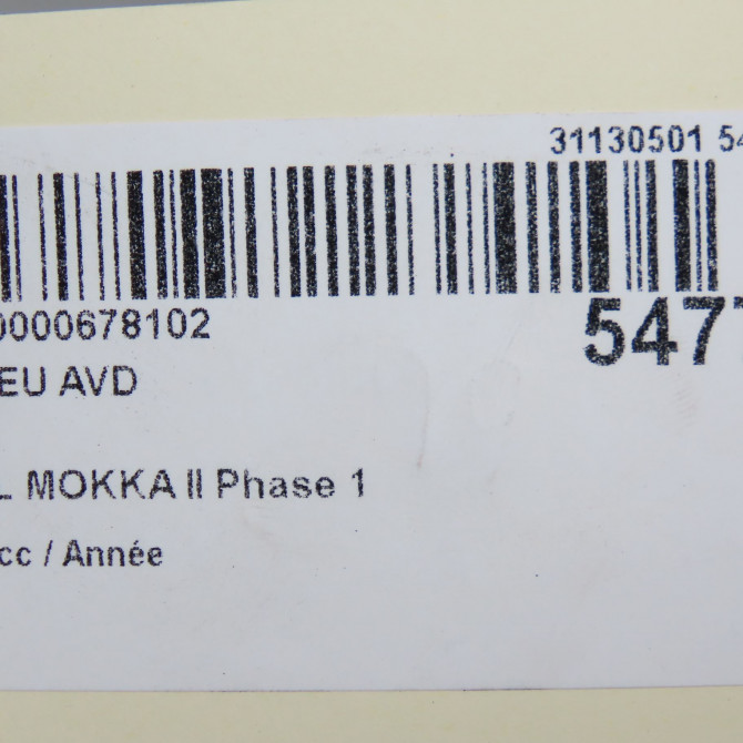 Moyeu avd occasion OPEL 9822351880 6