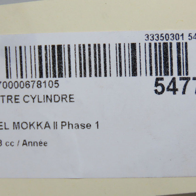 Maitre cylindre occasion OPEL 1643581380 7