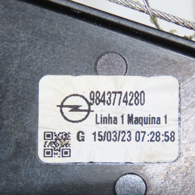 Mecanisme+moteur leve-glace arg occasion OPEL 9843774280 5