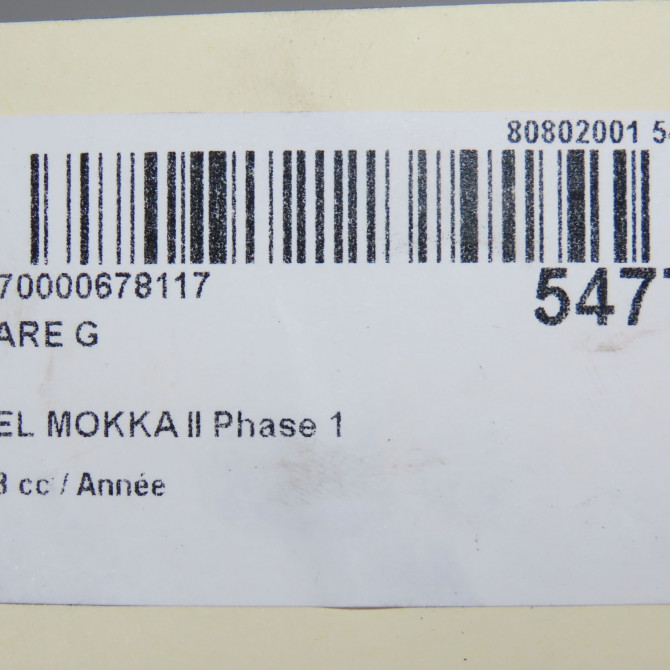 Phare gauche occasion OPEL 9837331880 6