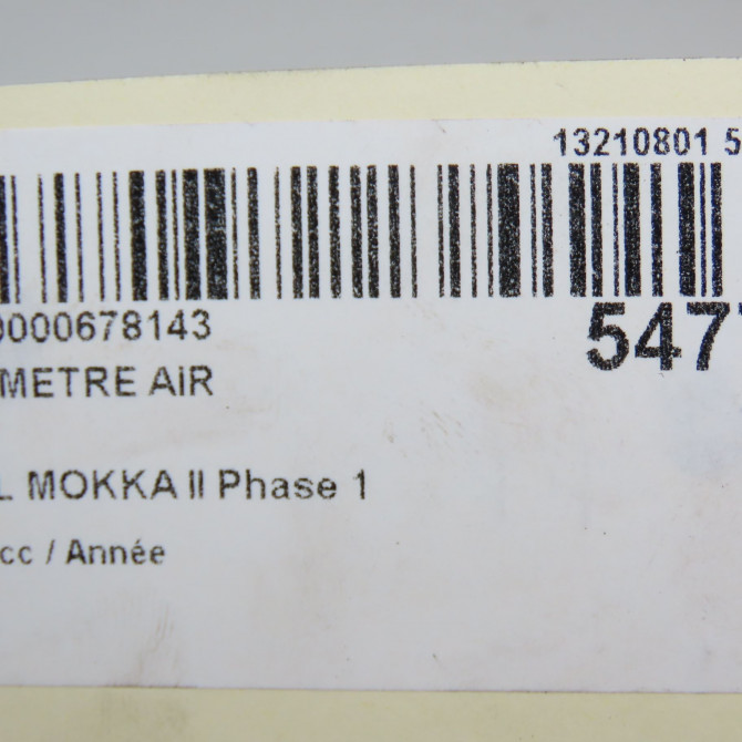 Debimetre air occasion OPEL 9677093080 6