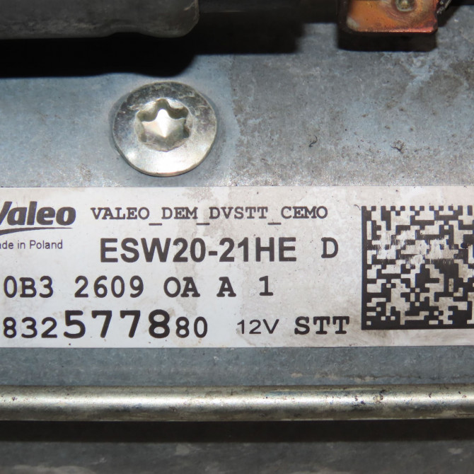 Démarreur occasion OPEL 9832577880 5