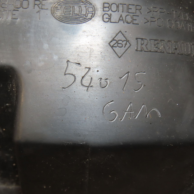 Phare droit occasion RENAULT CLIO II Phase 2 06-2001->07-2006 1.5 DCI 80ch 7701057658 5