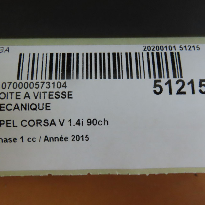 Boîte à vitesse mecanique occasion  24581813 6