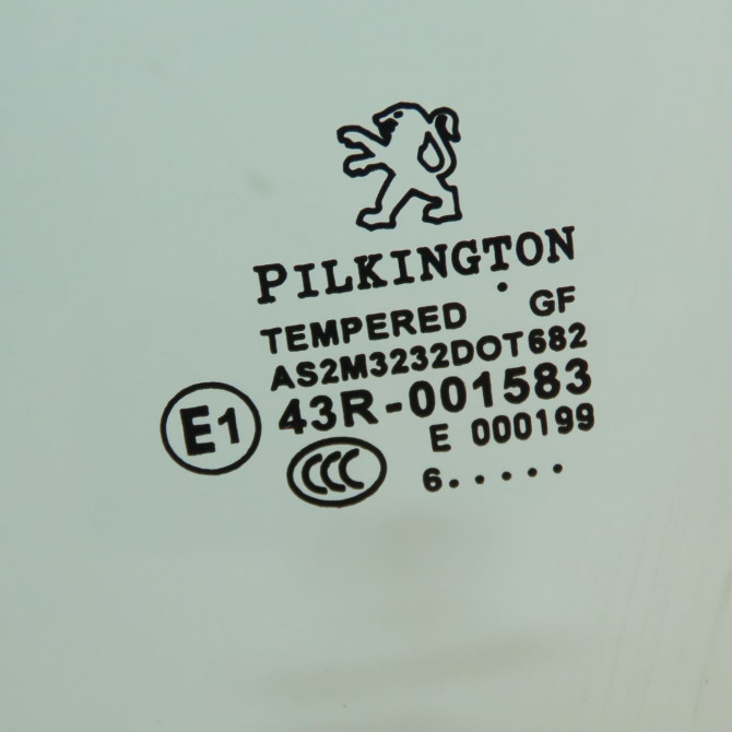 Glace porte av g occasion PEUGEOT 207 Phase 1 04-2006->06-2013 1.4 HDI 70ch 9201J0 2