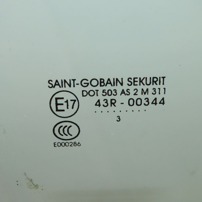 Glace porte av d occasion PEUGEOT 207 Phase 1 04-2006->06-2013 1.4 HDI 70ch 9202H3 2