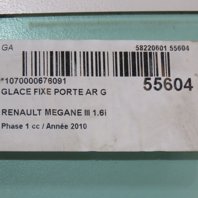 occasion RENAULT MEGANE III Phase 1 11-2008->01-2012 1.6i 16v 110ch 822210006R 3