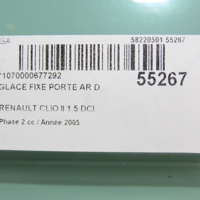 occasion RENAULT CLIO II Phase 2 06-2001->07-2006 1.5 DCI 80ch 7700842897 3