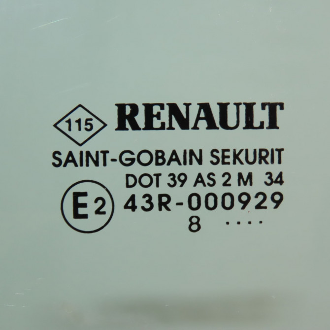 Glace porte av g occasion RENAULT KANGOO II Phase 1 01-2008->03-2013 1.5 DCI 70ch 8200439460 2