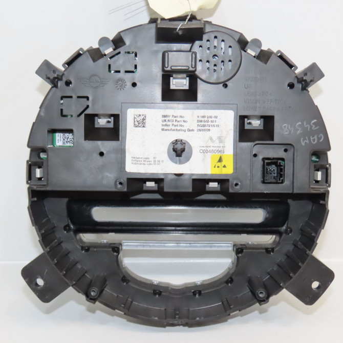 Compteur occasion MINI MINI II Phase 1 09-2006->12-2010 1.6 D 110ch 62109233768 2