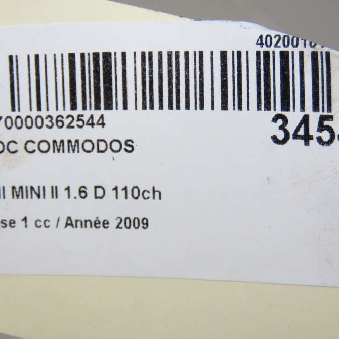 Bloc commodos occasion MINI MINI II Phase 1 09-2006->12-2010 1.6 D 110ch 61319253768 7