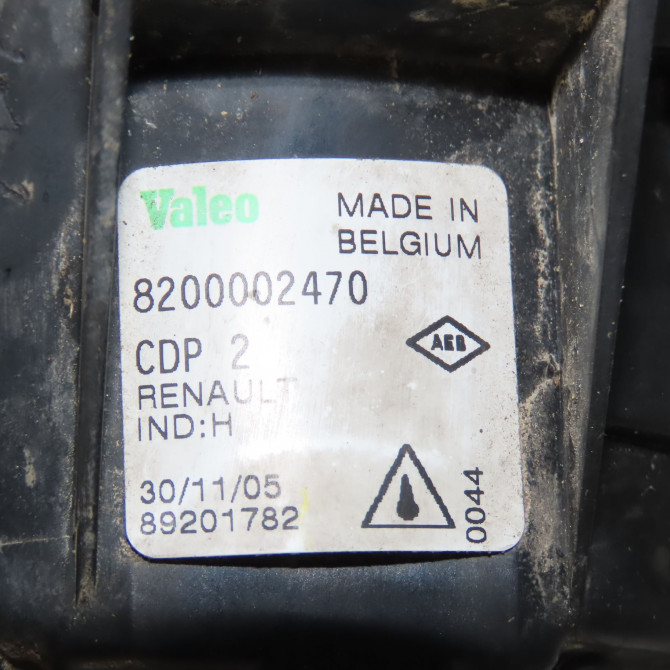Phare antibrouillard avant droit occasion RENAULT CLIO II Phase 2 06-2001->07-2006 1.5 DCI 70ch 8200002470 4