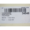 RESISTANCE DE CHAUFFAGE