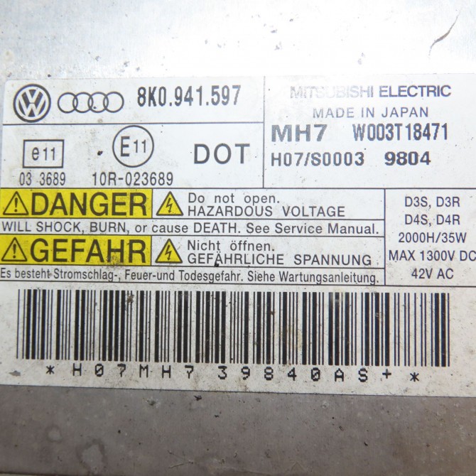Phare gauche occasion AUDI A6 III phase 2 10-2008->12-2010 4F0941029FK 4