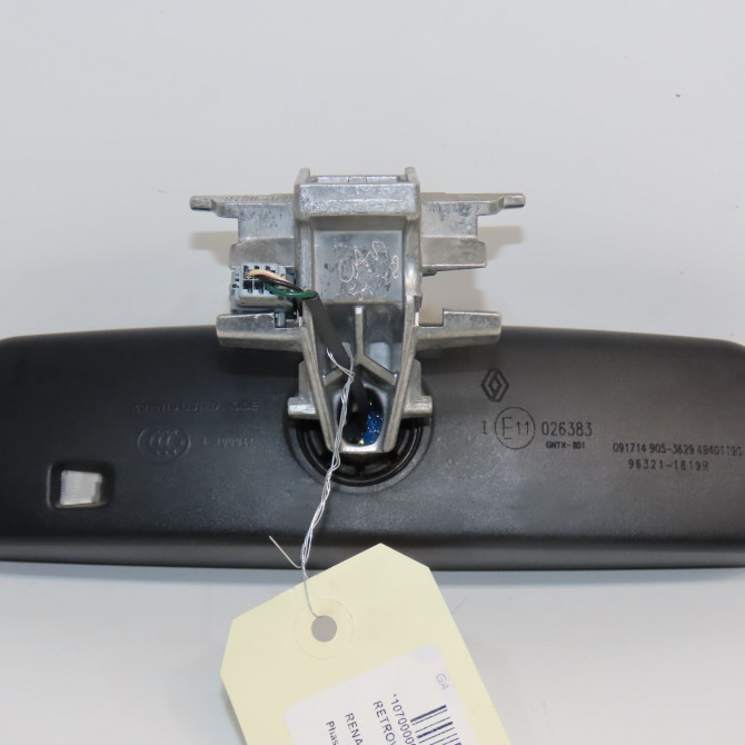 Retroviseur interieur occasion RENAULT SCENIC III Phase 3 04-2013->... 1.6Dci 130ch 963211180R 2