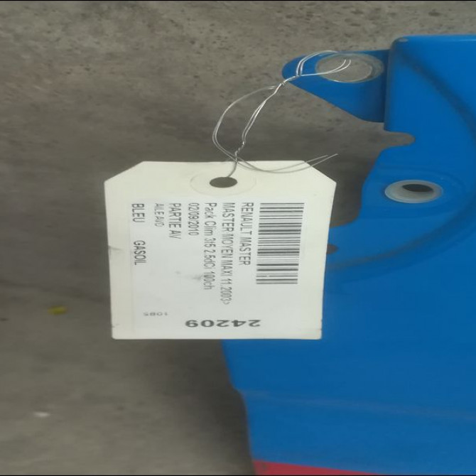 Aile avant droite occasion RENAULT MASTER II Phase 3 06-2006->04-2010 2.5 DCI  120ch 7751475534 2