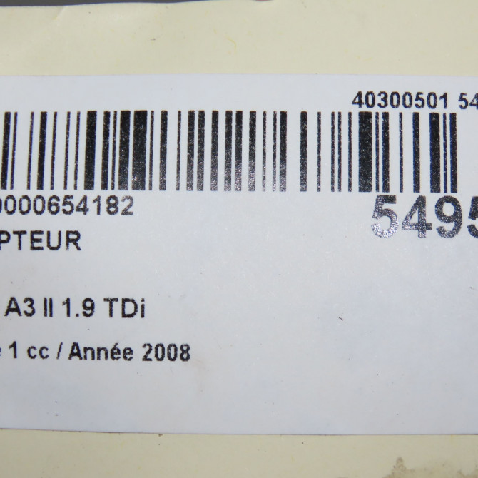 Compteur occasion AUDI A3 II Phase 1 06-2003->06-2008 1.9 TDi 8P0920931E 6