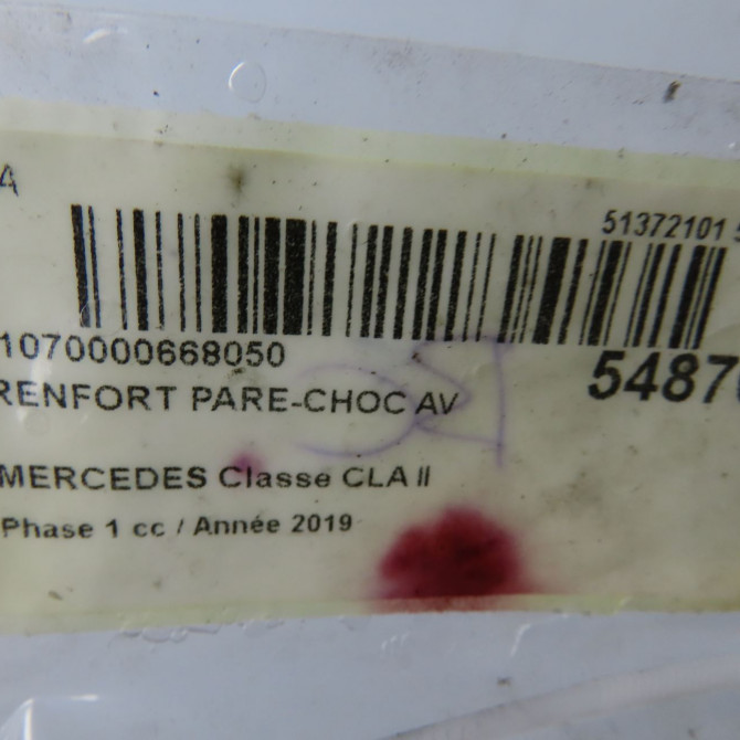 Renfort pare-choc avant occasion  1776204901 4