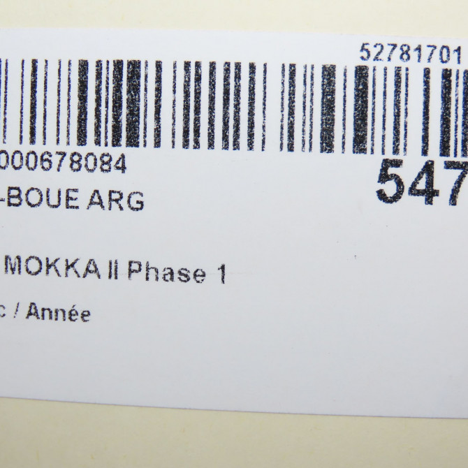 Pare-boue arrière gauche occasion OPEL 9835149480 4