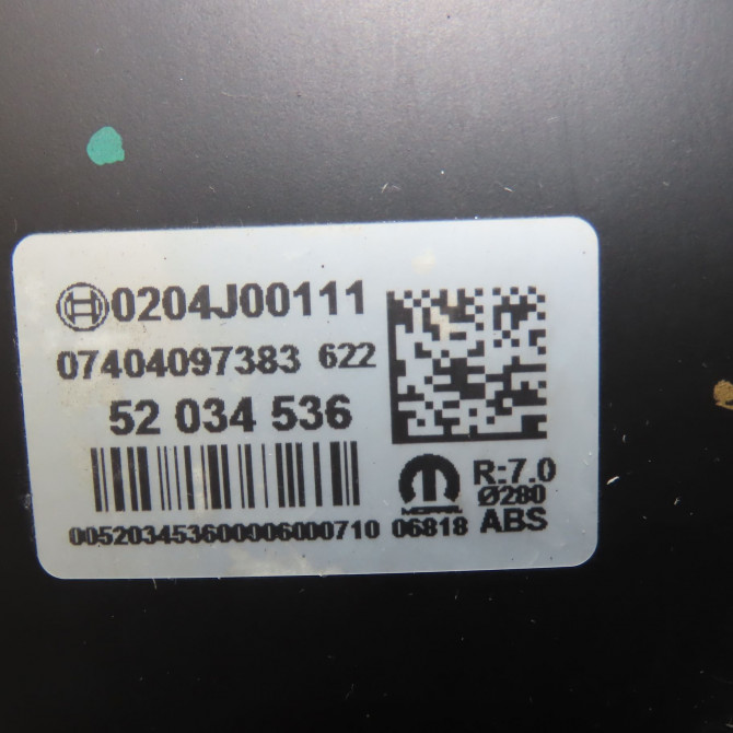 Servo-frein occasion FIAT TIPO II Phase 1 12-2015->... 1.4i 95ch 77367878 3