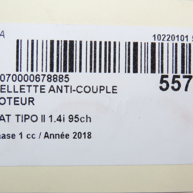Biellette anti-couple moteur occasion FIAT TIPO II Phase 1 12-2015->... 1.4i 95ch 52026839 4