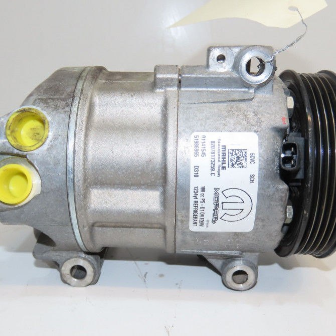 Compresseur air conditionne occasion FIAT TIPO II Phase 1 12-2015->... 1.4i 95ch 51986965 2