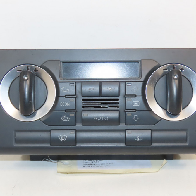 Commande de chauffage occasion AUDI A3 II Phase 1 06-2003->06-2008 2.0 TDi 140ch 8P0820043AE5PR 1