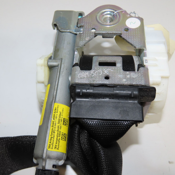 Ceinture avant droite occasion FIAT 500 II 500 II Phase 1 2007-07-01->2016-03-31 1.2i 69ch 735465401 3