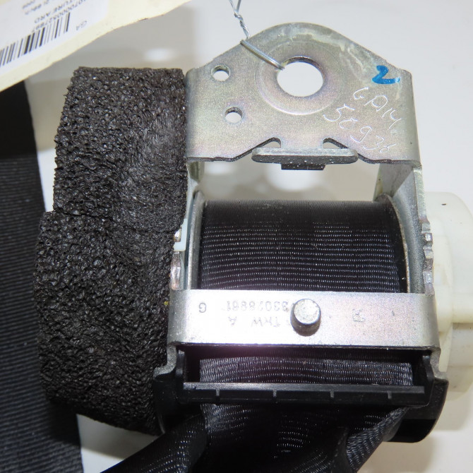 Ceinture arrière droite occasion FIAT 500 II 500 II Phase 1 2007-07-01->2016-03-31 1.2i 69ch 735492576 2